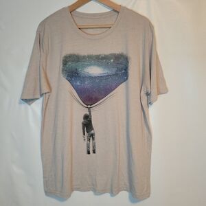 Curbside Clothing "Hang Man" Galaxy Tear Graphic Tee